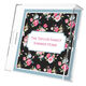 Black Vintage Roses Lucite Tray Image 2 of 4